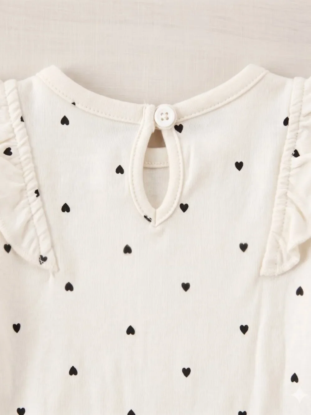 NWT Carter's Baby Girl 2-Piece Bodysuit & Pant Set – Black & white